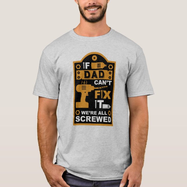 Lönsam DIY Reparera den T Shirt (Framsida)