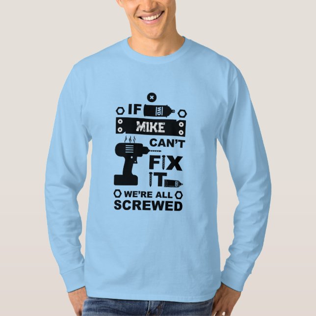 Lönsam DIY Reparera den T Shirt (Framsida)