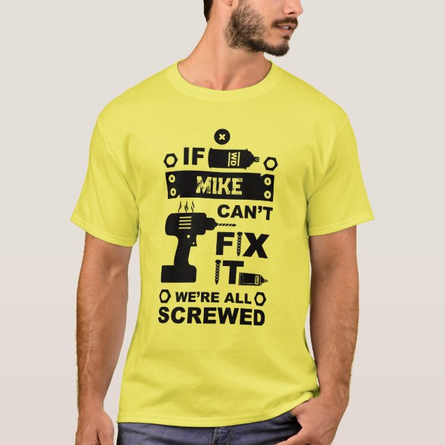 Lönsam DIY Reparera den T Shirt (Framsida)