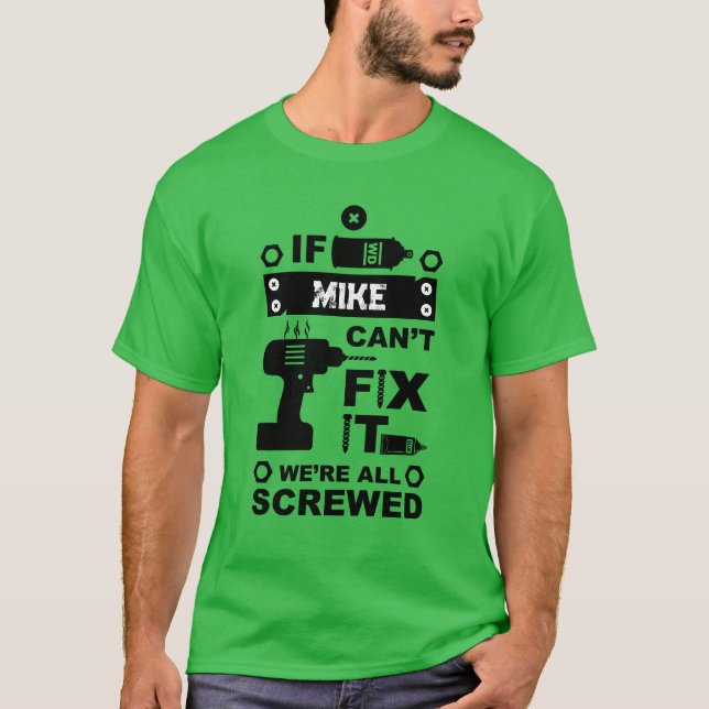 Lönsam DIY Reparera den T Shirt (Framsida)