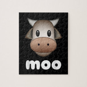 Lönsam djurkow Idea  Cow Moo Älskare Pussel