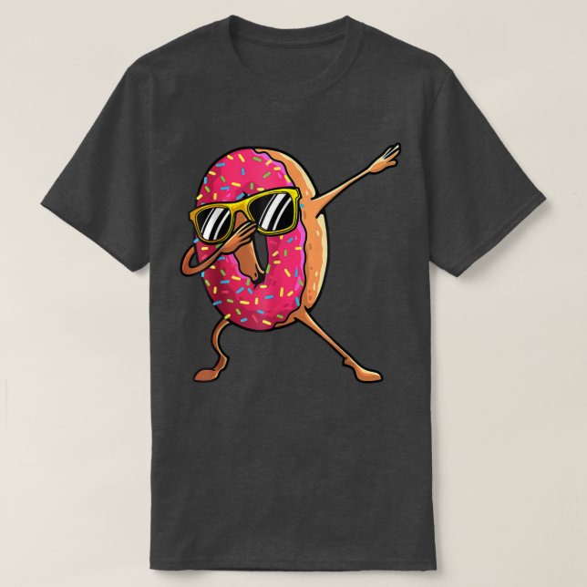 Lönsam donut design för pojkar Kids Girl HipHop Da T Shirt (Design framsida)