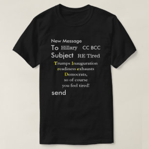 Lönsam e-post till Hillary Val 2016 T-shirt