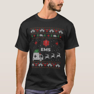 Lönsam EMS Paramedical Ugly jul Sweater T Shirt