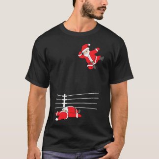 Lönsam engelska Bulldog Hund Träd jul Ljus Xm T Shirt
