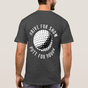 Lönsam enhet för visning av deg Golf T-Shirt