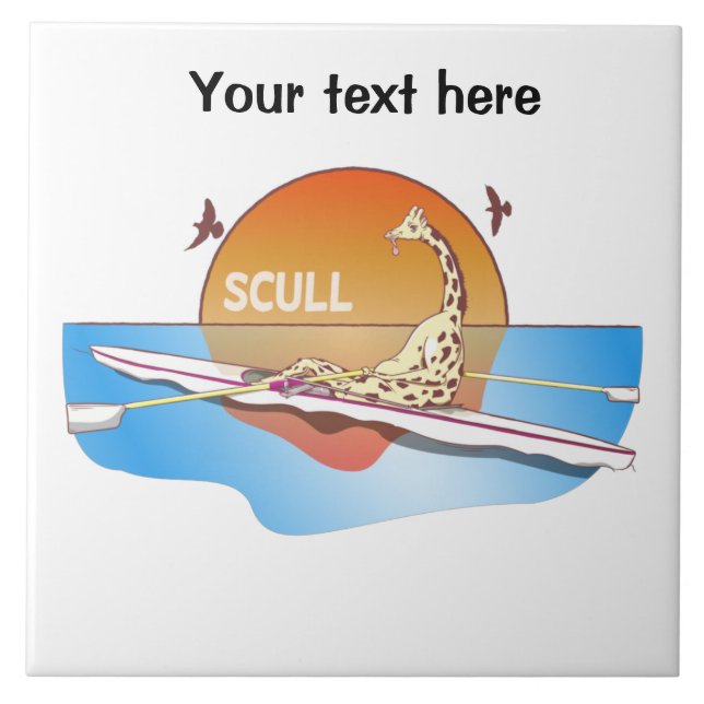 Lönsam enstaka döskallar roterande kakelplatta (Framsidan)