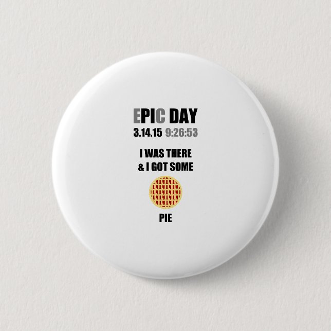 Lönsam Epic-pi-dag - jag var där och jag Har någon Knapp (Framsida)