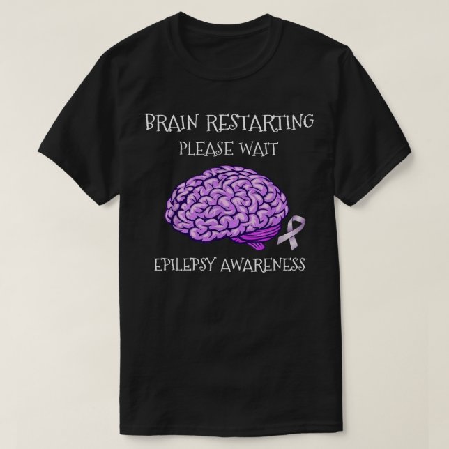 Lönsam epilepsi Medmedvetandegörande kvinnor Barns T Shirt (Design framsida)