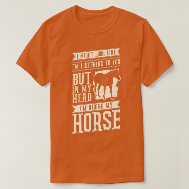 Lönsam  Equestrian Gift T Shirt (Design framsida)