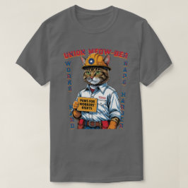 Lönsam EU-Kattdjurets arbetardag i Texas T Shirt