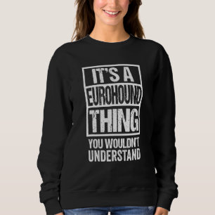 Lönsam Eurohound Parent Quote Mixed Hund aveln T Shirt