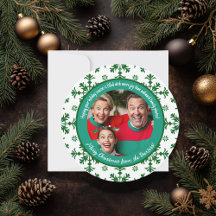 Lönsam familjefoto fylld med Joy Grönt & White