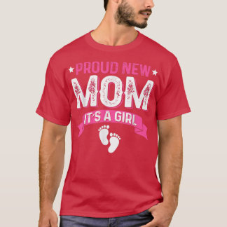 Lönsam familjemässig Gender... Ny mamma... Det är  T Shirt