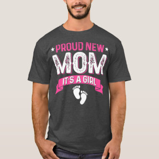 Lönsam familjemässig Gender... Ny mamma... Det är T Shirt