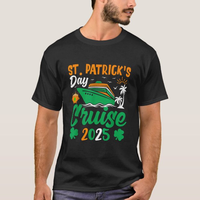 Lönsam färgrymd 2025-St patrick's day T Shirt (Framsida)