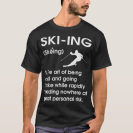 Lönsam feldefinitionsidea för Skier T Shirt