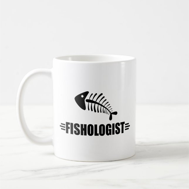 Lönsam fisk kaffemugg (Vänster)