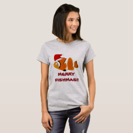 Lönsam fisk "Merry Fishmas" T-shirt