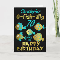 Lönsam fisk oavsett ålder Guld födelsedag