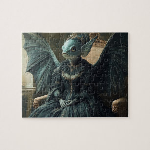 Lönsam Fiske Fladdermus Royalty AI Generated Art Pussel