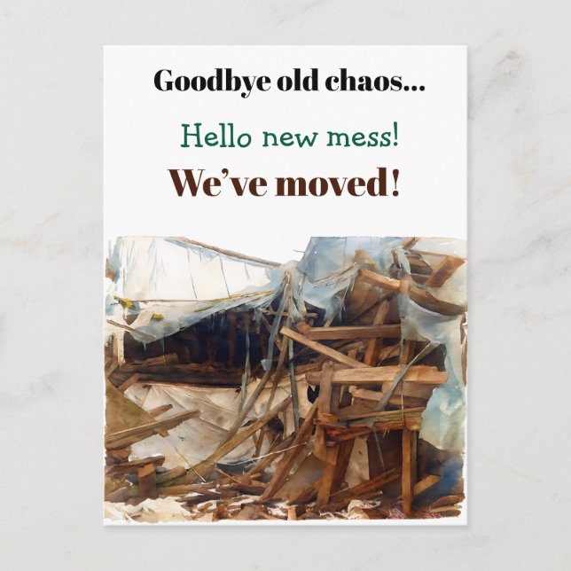 Lönsam Flytta för inbjudan till bostadspartiet (Framsida)