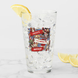 Lönsam födelsedag i Fläkt Lägg till Tecknaden Namn Glaskopp