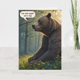 Lönsam födelsedag i sommar-Skogen Kort