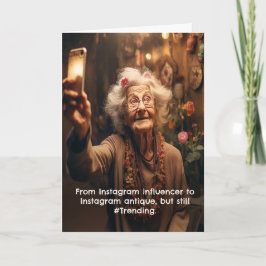 Lönsam födelsedag Instagram följer Ålder Kort