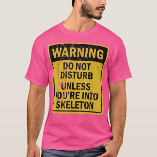 Lönsam Födelsedagsfest i SKELETON Sport T Shirt