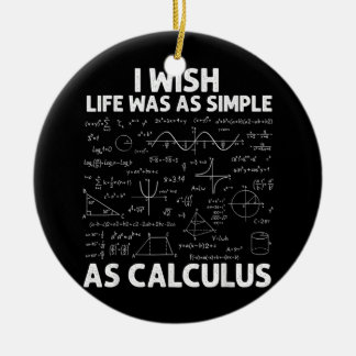 Lönsam För manar Women Math Teacher Math Joke Humo Julgransprydnad Keramik
