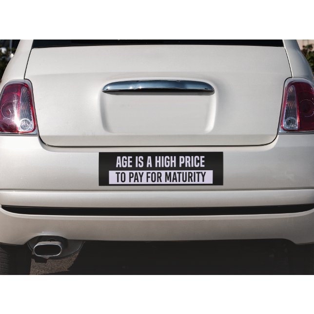 Lönsam förfallodag - Bumper Sticker Bildekal (Skapare uppladdad)