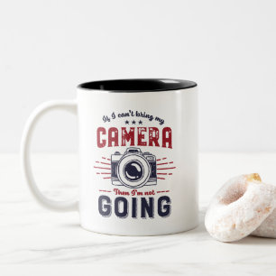 Lönsam fotofotograf, offertfotograf och kamera Två-Tonad mugg