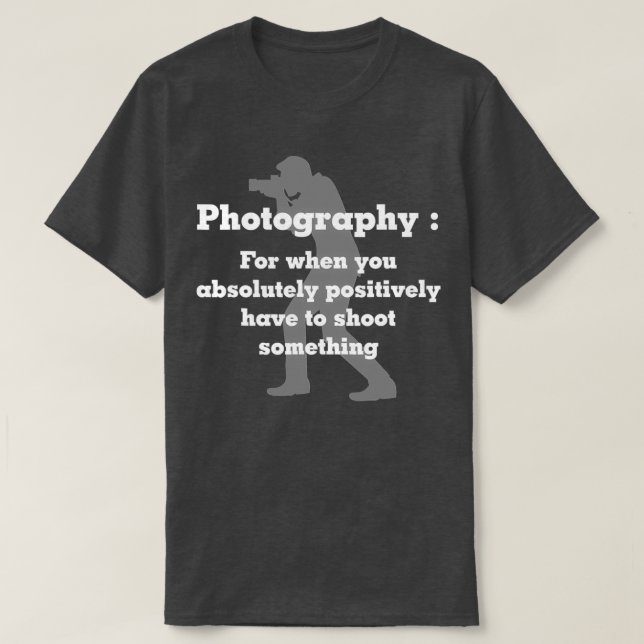 Lönsam fotografik för fotofoton t shirt (Design framsida)