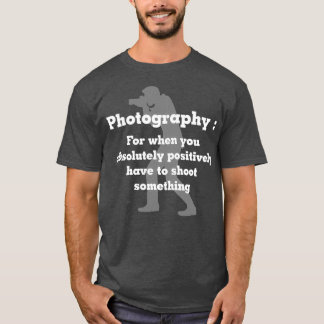 Lönsam fotografik för fotofoton t shirt
