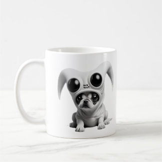 Lönsam främmande hund kaffemugg