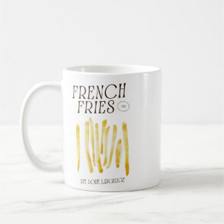 Lönsam Fransk Fries Kärlek Mugg