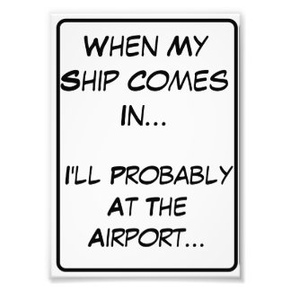 Lönsam fras för mancave eller Dorm Fototryck