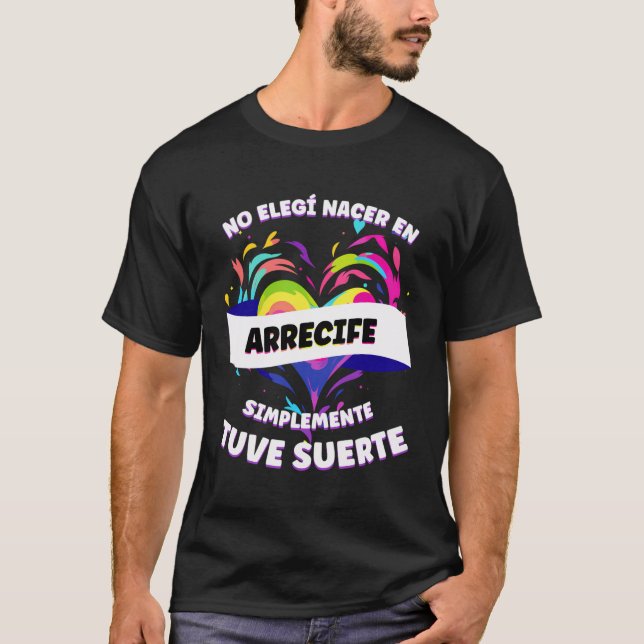 Lönsam fras för personer från Arrecife T Shirt (Framsida)