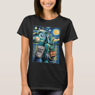 Lönsam Frihetsgudinnan Gråter, Van Gogh Starry Nig T Shirt