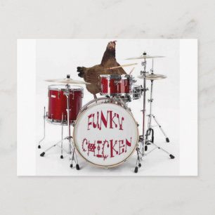 Lönsam Funky-kyckling Vykort