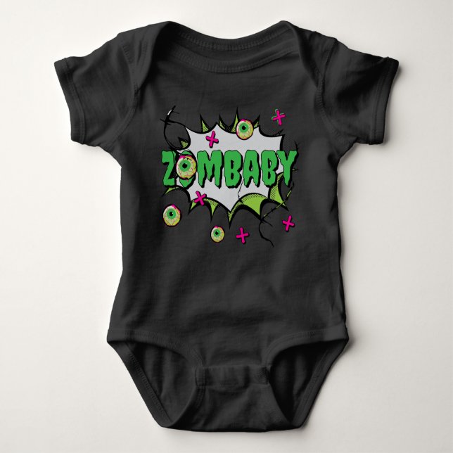 Lönsam Funky-popup-artikel "ZomBaby" T Shirt (Framsida)