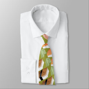 Lönsam Funky Sushi Tie med din favoritsushi Slips