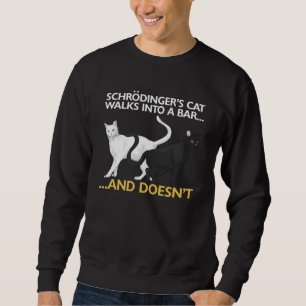 Lönsam fysik Science Schroedingers Cat Lång Ärmad Tröja