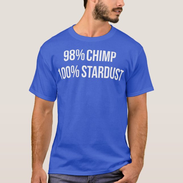 Lönsam fysikbiologisk design 98 Chimp 100 T Shirt (Framsida)