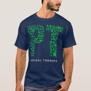 Lönsam fysisk terapi Lycklig St Patrick T Shirt