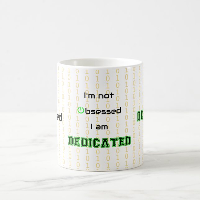 Lönsam gäk som inte är besatt Två-Tonad mugg (Center)