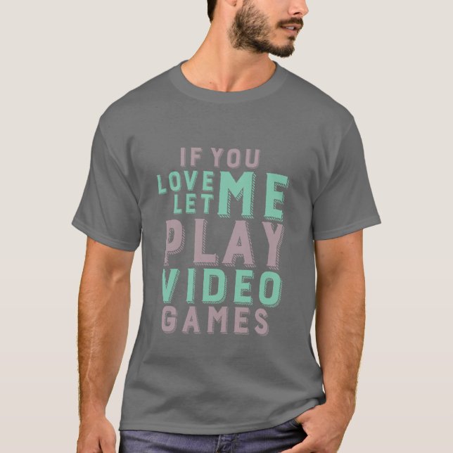 Lönsam Gamer T-shirt för videospel Geeks (Framsida)