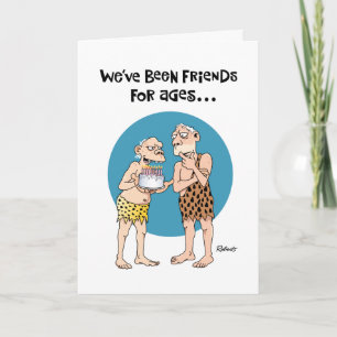 Lönsam gammal vän Birthday Kort
