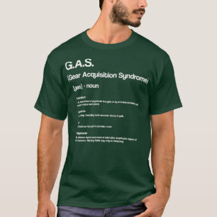 Lönsam GAS-definitionsdesign för Guitar Players am T Shirt